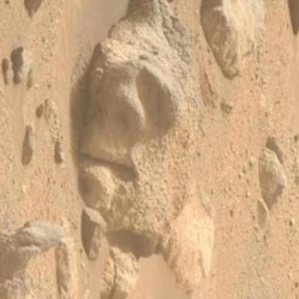 La NASA capta una formación en Marte que parece un rostro humano