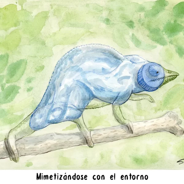 Mimetismo Camaleónico: La Viñeta del Siglo XXI