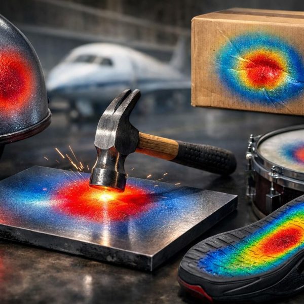 Pintura Inteligente que Transforma Impactos en Color: ¿El Futuro de los Materiales?