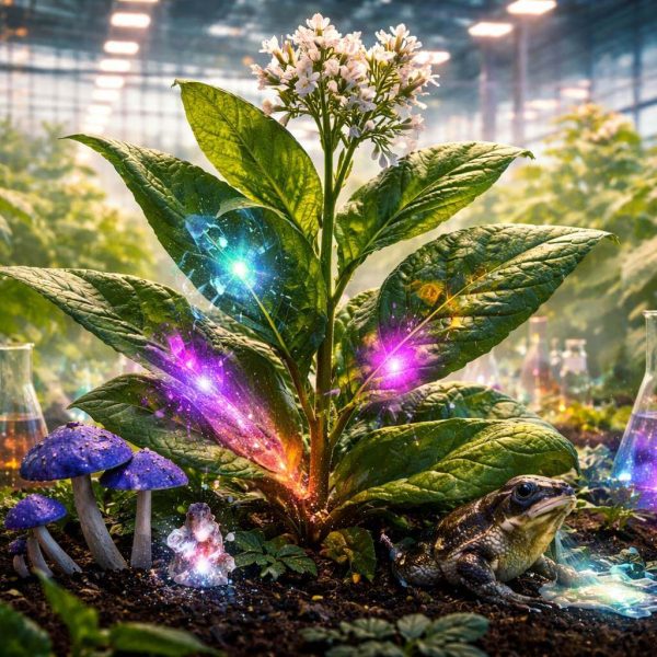 Planta de tabaco psicodélica descubre la producción de cinco compuestos