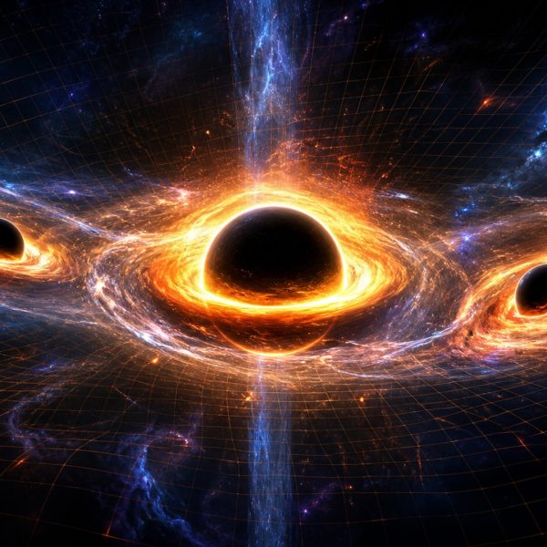 Onda Gravitacional: ¿Qué revela el choque de dos agujeros negros?